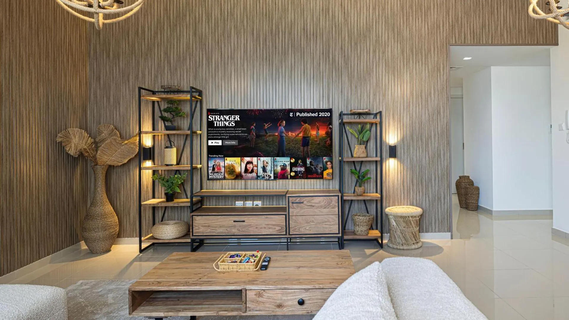 2 Bedroom Boho Nest By Blue Cloud Holidays Sharjah 0*,